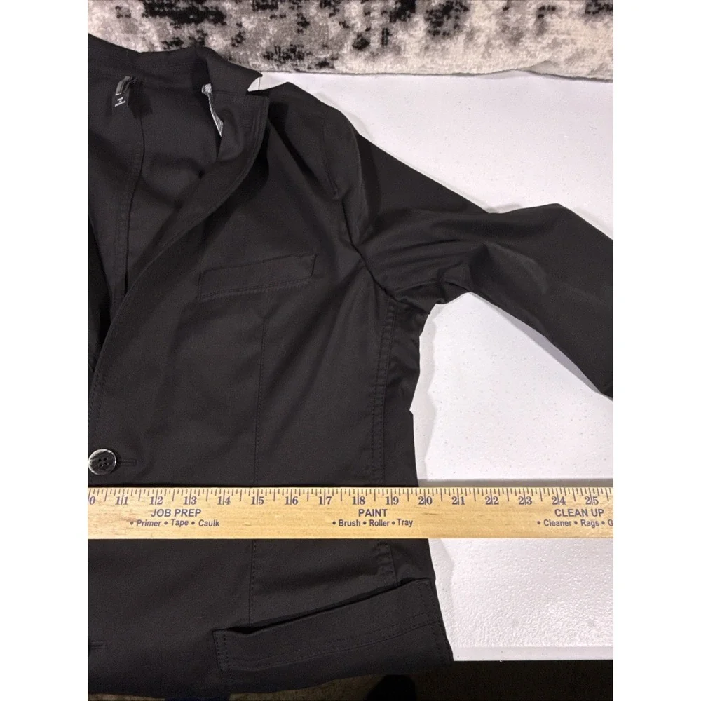 Hugo Boss Marick Sports Jacket Mens 42R Black Unstructured Slim Office Career